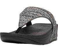 Fit Flop - Sandales pour femmes "Lulu", chatoyantes, tissu, tongs GT6144 (43 EU) (Noir)