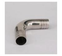 Fit for 45mm I/D Hose Barbed 304 Stainless Steel 90 Degree Elbow Pipe Fitting Connnector