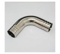 Fit for 57mm I/D Hose Barbed 304 Stainless Steel 90 Degree Elbow Pipe Fitting Connnector