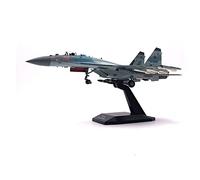 Fit for Air Force Fighter Su-35 Aircraft Model Die-Casting 1: 100 Miniature Collection Kit de Jeu de Passe-Temps(A)