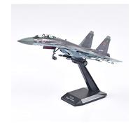 Fit for Air Force Fighter Su-35 Aircraft Model Die-Casting 1: 100 Miniature Collection Kit de Jeu de Passe-Temps(B)
