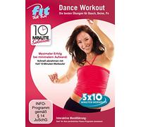 FIT FOR FUN-10 MINUTE SOLUTION - DANCE WORKOUT-BAUCH,BEINE,PO DVD SPORT NEUF