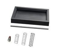 Fit for Gaggia Classic Pro Traditional Espresso Coffee Machine，Low Profile Thin Drip Tray One Single Hole Steam Tip 6 Bar 9 Bar 12 Bar OPV Spring Modification Kit Long Stainless Steel Tube