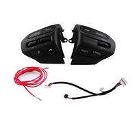 /Fit for KIA K2 RIO 2018 2019 RIO X-LINE 2018 2019 RIO 4 Bouton de Volant Régulateur de Vitesse Bluetooth Audio Téléphone Commutateur de Volume Voiture(K2 B L R C Red C)