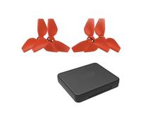 Fit for Neo Drone Prop Lower Noise Reduction Quick Release 2016S Color Propeller Accessories Propellers Storage Case(Type B Red)