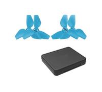 Fit for Neo Drone Prop Lower Noise Reduction Quick Release 2016S Color Propeller Accessories Propellers Storage Case(Type B Blue)