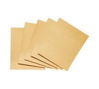 Fit For The Job 5 grandes feuilles papier de verre à grains fins A4 pour poncer le bois, les meubles, le métal, le plâtre pour la rénovation de la maison, la décoration et plus, 230mm x 280mm