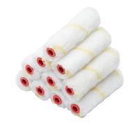 Fit For The Job Lot de 10 mini rouleaux tissés à poils moyens 100 mm