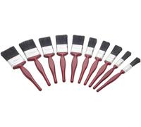 Fit For The Job Lot de 10 pinceaux pour Bois et placo