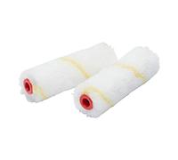 Fit For The Job Lot de 2 mini rouleaux tissés à poils moyens 100mm