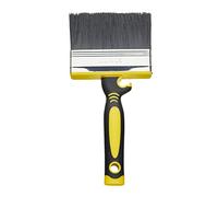 Fit For The Job Pinceau Bloc 100mm, Pinceau Maçonnerie pour Une Peinture Rapide de maçonneries Lisses ou texturées sur Brique, parpaing, Enduit, crépi et Plus, Pinceau de maçonnerie, Pinceau Large