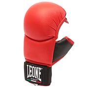 LEONE 1947, Gants de Karaté, Adulte Unisexe, Rouge, S, GK096