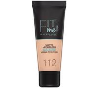 FIT ME! Foundation matte+poreless #112soft beige 30 ml