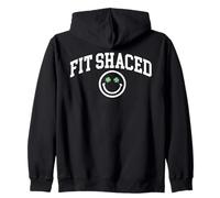 Fit Shaced Funny St Patrick's Paddys Irish Drinking Shamrock Sweat à Capuche