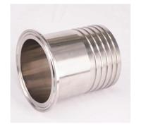 Fit Tube I/D 102 mm x 119 mm Collier de serrage O/D Tri Clamp 10,2 cm 304 Raccord de tuyau en acier inoxydable 304