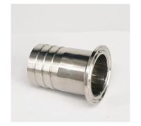 Fit Tube I/D 38 mm 3,8 cm x 50,5 mm Collier de serrage O/D 3,8 cm Tri Clamp Virole Clamp en acier inoxydable 304 Raccord de tuyau