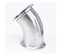 Fit Tube O.D 51mm Tri Clamp 2" 304 Stainless Steel 45 Degree Elbow Ferrule Pipe Fitting