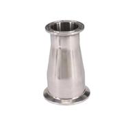 Fit Tube O.D Reduce 51mm-38mm Tri Clamp 2"-1.5" 304 Stainless Steel Ferrule Concentric Pipe Fitting Reducer