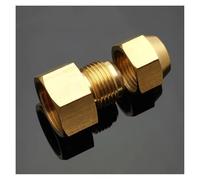 Fit Tube OD 6mm To M20 Metric Female Thread Brass Flare Pipe Fitting Connector YZWRWRMKTB