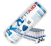 FITAID RX Zero Blue Raspberry - Boisson Clean Créatine Sans Sucre, 24x355ml