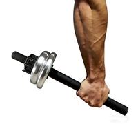 Fitarc 2,5 cm de renforcement des avant-bras, barre de poignet curl, barre de renforcement du poignet, 1 in Forearm Exerciser, Wrist Bar, Forearm Strength Trainer, Wrist Trainer, plaque non incluse