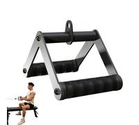 Fitarc Attache de câble double rangée de D pour salle de sport, barre en V antidérapante pour équipement de gym à domicile, fixation de rangée de barre en T pour entraînement du dos, attaches de