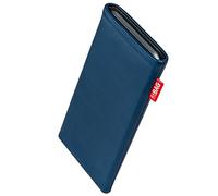 fitBAG Beat Bleu en Cuir Nappa intérieur Pochette customisée adaptée Housse de Protection pour Samsung Galaxy S23 Ultra | Nettoyage de l’écran | Fabriqué en Allemagne