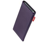 fitBAG Beat Violet en Cuir Nappa intérieur Pochette customisée adaptée Housse de Protection pour ZTE Blade V70 Max | Nettoyage de l’écran | Fabriqué en Allemagne