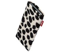 fitBAG Bonga Dalmatien en Imitation Fourrure Pochette customisée adaptée Housse de Protection pour Motorola Thinkphone 25 | Nettoyage de l’écran | Fabriqué en Allemagne