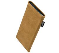 fitBAG Classic Sable Pochette customisée adaptée Housse de Protection pour Ledger STAX | Nettoyage de l’écran | Fabriqué en Allemagne