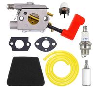 Fitbest Carburateur 530071637 530071405 pour tondeuse Walbro WT-628 WT-628-1 Poulan PP331 PP445 PP035 PP336 PP446 PPB300
