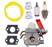 FitBest Carburateur avec Filtre à Carburant pour Zama C1u-h47 Homelite Ut20740 Ut-20747 Ut-20749 Ut-20750 Ut-20758 K100 K300 K400 Débroussailleuse Carb