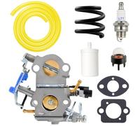 Fitbest Carburateur compatible avec tronçonneuses Husqvarna 455 455E Rancher 460 461 544883001 544227401 Carb
