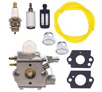 FitBest Carburateur - Compatible avec Walbro WT-631 WT-631-1 Poulan TE400CXL TE500CXL XT250 XT600 Remplace 530071635 530069990 Craftsman, Weed Eater, Husqvarna Carb