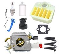 FitBest Carburateur pour tronçonneuse Zama C3-EL42 C3-EL18B Husqvarna 340 345 346 346XP 350 351 353 357 357XP 359 359XP Remplace 503967601 Carb