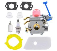 Fitbest Kit carburateur pour tondeuse Husqvarna 128C 128L 128LD 128R 128RJ 128CD 128LDX 545081848 C1Q-W40A Carb