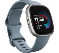 Fitbit 4 Fitness Smartwatch With Built-In Gps And Up To 6 Days Battery Life Waterfall Blue/Platinum Bleu Taille unique Unisex