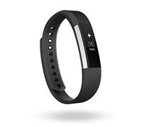 Fitbit Alta - Tracker D'activités Avec Bracelet - Élastomère - Noir - Taille Du Bracelet : L - Monochrome - Bluetooth