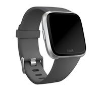 Fitbit Bracelet Classic silicone Fitbit Versa / Versa 2 / Versa Lite Taille S Charcoal Noir