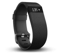 Fitbit Charge HR - L - suivi d'activités - monochrome - Bluetooth - noir