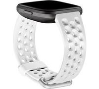 Fitbit Bracelet Sport silicone Fitbit Versa / Versa 2 / Versa Lite Taille S Blanc Blanc