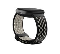 Bracelet sport Fitbit Versa 3 / Sense, Noir/blanc lunaire