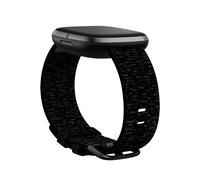 Fitbit FB174WBGYS accessoire intelligent à porter sur soi Bande Charbon de bois Aluminium, Synthétique