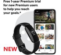 Fitbit Inspire 2 Santé & Traqueur de Fitness S/L 1-Year Fitbit Luxe Procès Neuf