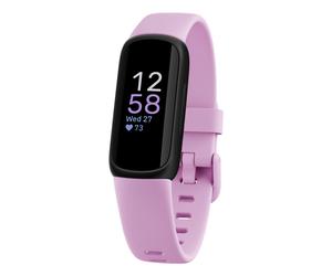 Fitbit Inspire 3 AMOLED Brassard tracker d'activité Noir, Lilas