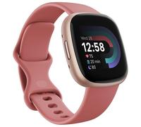 Fitbit Versa 4 - 40 mm - rose cuivre - Montre connectée avec bracelet - sable rose - taille du bracelet : S/L - Bluetooth, NFC
