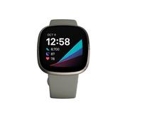 Fitbit Versa Sense Sage Grey Silver AMOLED Numérique Écran tactile Gris Wifi GPS (satellite)
