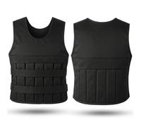 Fitby Gilet Lesté 20 kg ~ Gilet Musculation Réglable et Confortable pour Cardio, CrossFit et Force