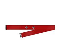 Fitcent Ceinture de rechange pour moniteur de fréquence cardiaque - Compatible avec Polar H10 Wahoo Tickr Coospo Powrlabs Moofit, rouge, M-XXL