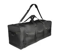 Fitdom Sac de sport extra large avec fermeture éclair améliorée, durable et résistant à l'eau. Parfait pour le rangement de voyage, football, hockey, baseball, basket-ball, entraîneurs et plus encore